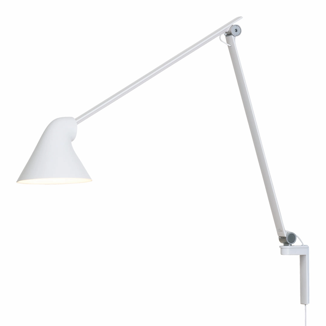 NJP Wall Lamp w/ Outlet Box - Long Arm modern floor lamp