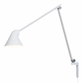 NJP Wall Lamp w/ Outlet Box - Long Arm modern floor lamp