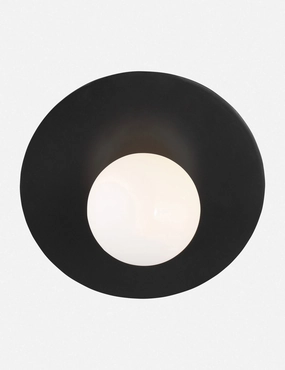 Nodes Large Angled Sconce by Kelly Wearstler minimalist reading light