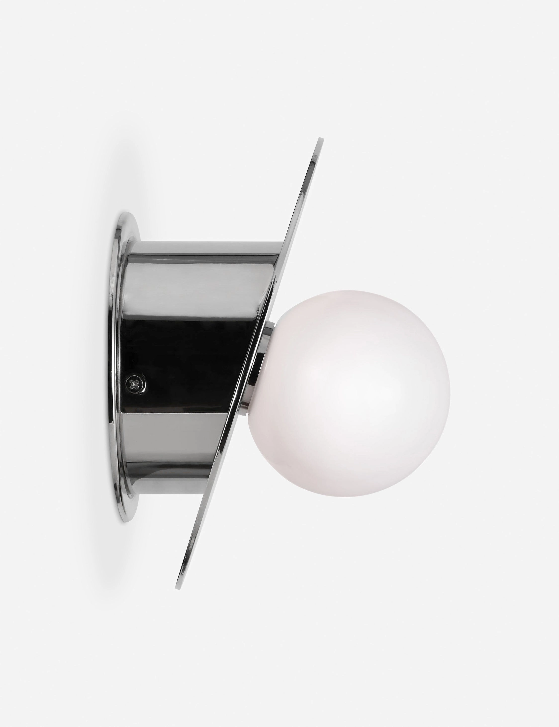 Nodes Large Angled Sconce by Kelly Wearstler