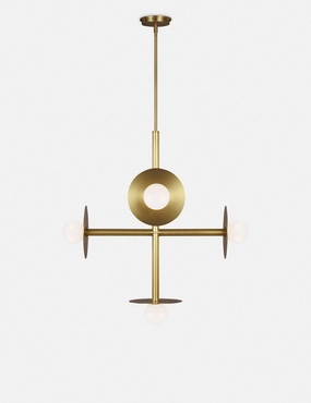 Nodes Large Chandelier by Kelly Wearstler vintage desk lamp