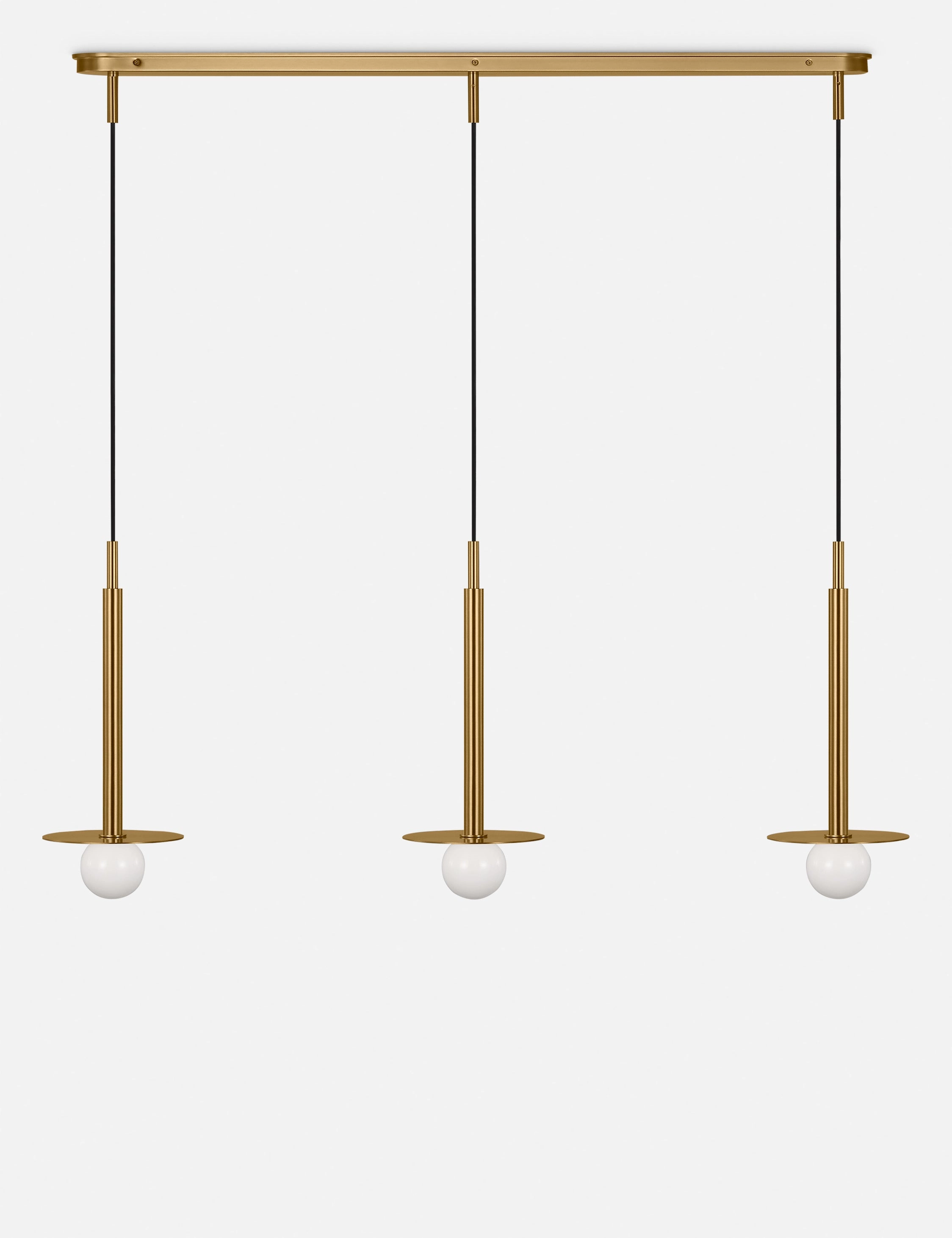 Nodes Linear Pendant by Kelly Wearstler ambient lighting fixture