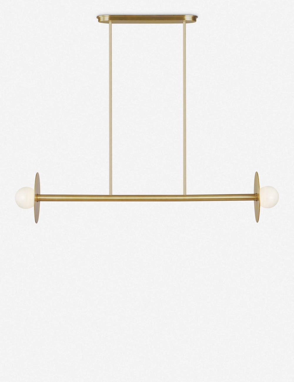Nodes Medium Linear Chandelier by Kelly Wearstler