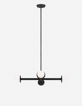 Nodes Wide Chandelier by Kelly Wearstler vintage desk lamp