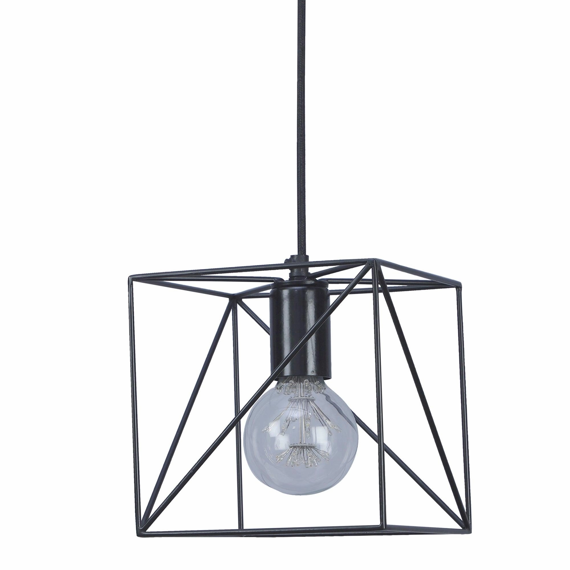 Nordic Black Vintage Metal Single Hanging Light By Ss Lightings