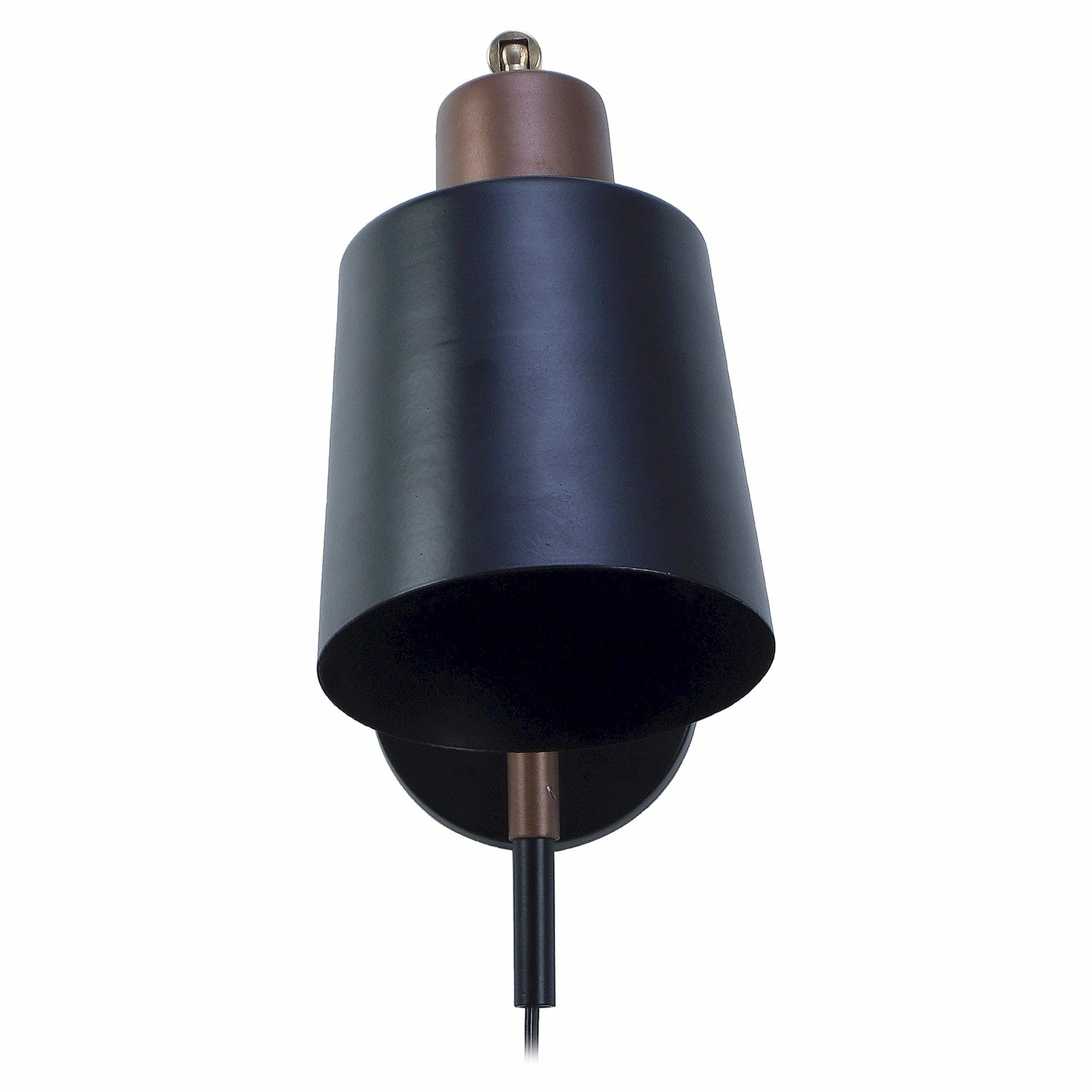 Norell Black Metal Wall Light by SS Lightings
