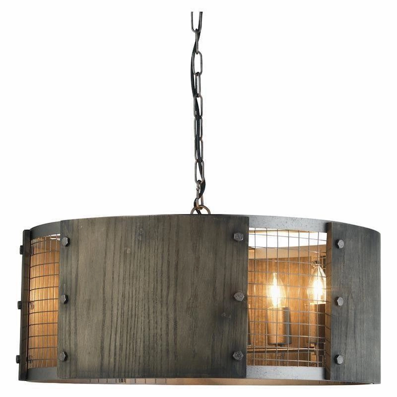 Oaks Harkin Rust 6 Light Pendant Ceiling modern ceiling lamp