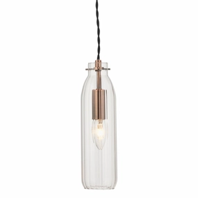 Oaks Lighting Hyperion Copper & Glass Ceiling Pendant modern ceiling lamp