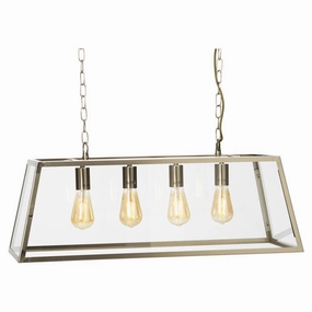 Oaks Lighting Riga 4 Light Antique Chrome Ceiling Pendant modern ceiling lamp