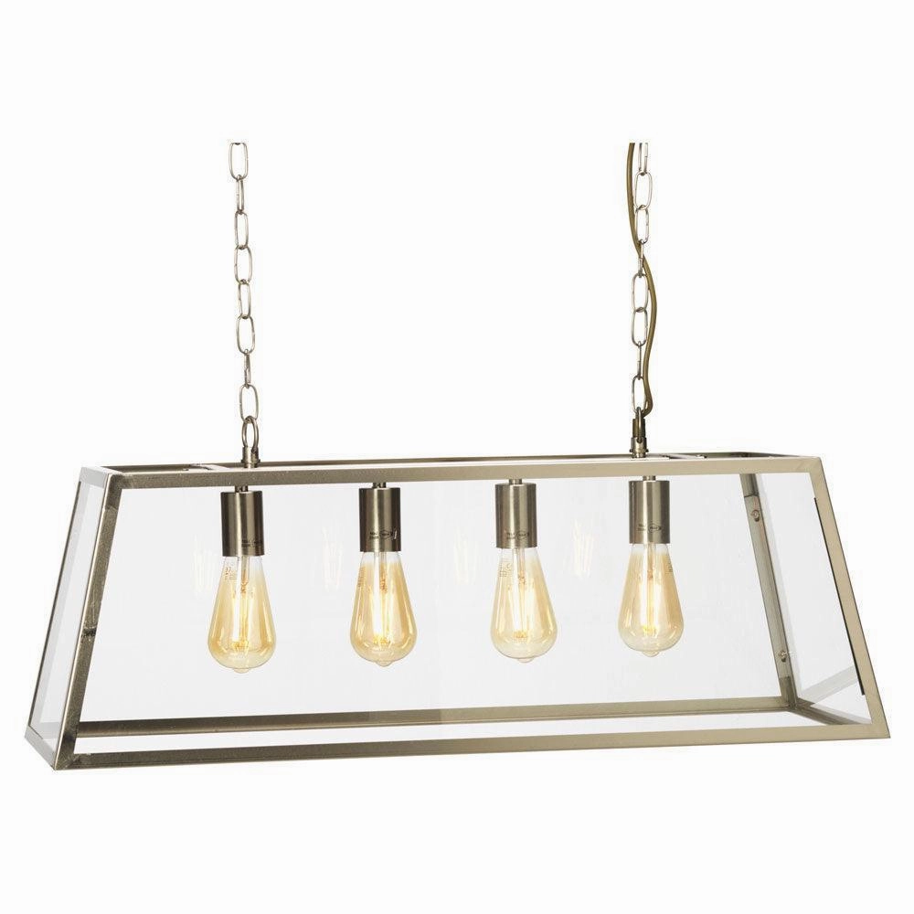 Oaks Lighting Riga 4 Light Antique Chrome Ceiling Pendant modern ceiling lamp