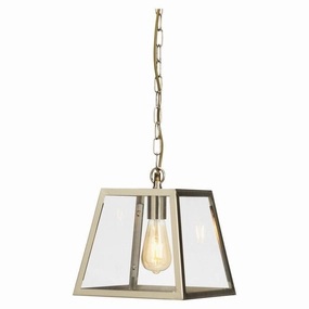 Oaks Lighting Riga I Light Antique Chrome Ceiling Pendant modern ceiling lamp