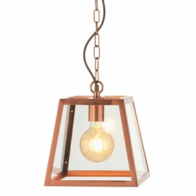 Oaks Lighting Riga I Light Copper Ceiling Pendant modern ceiling lamp