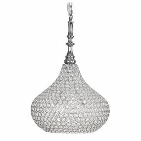 Oaks Santi 4 Light Chrome Pendant Ceiling Light modern ceiling lamp