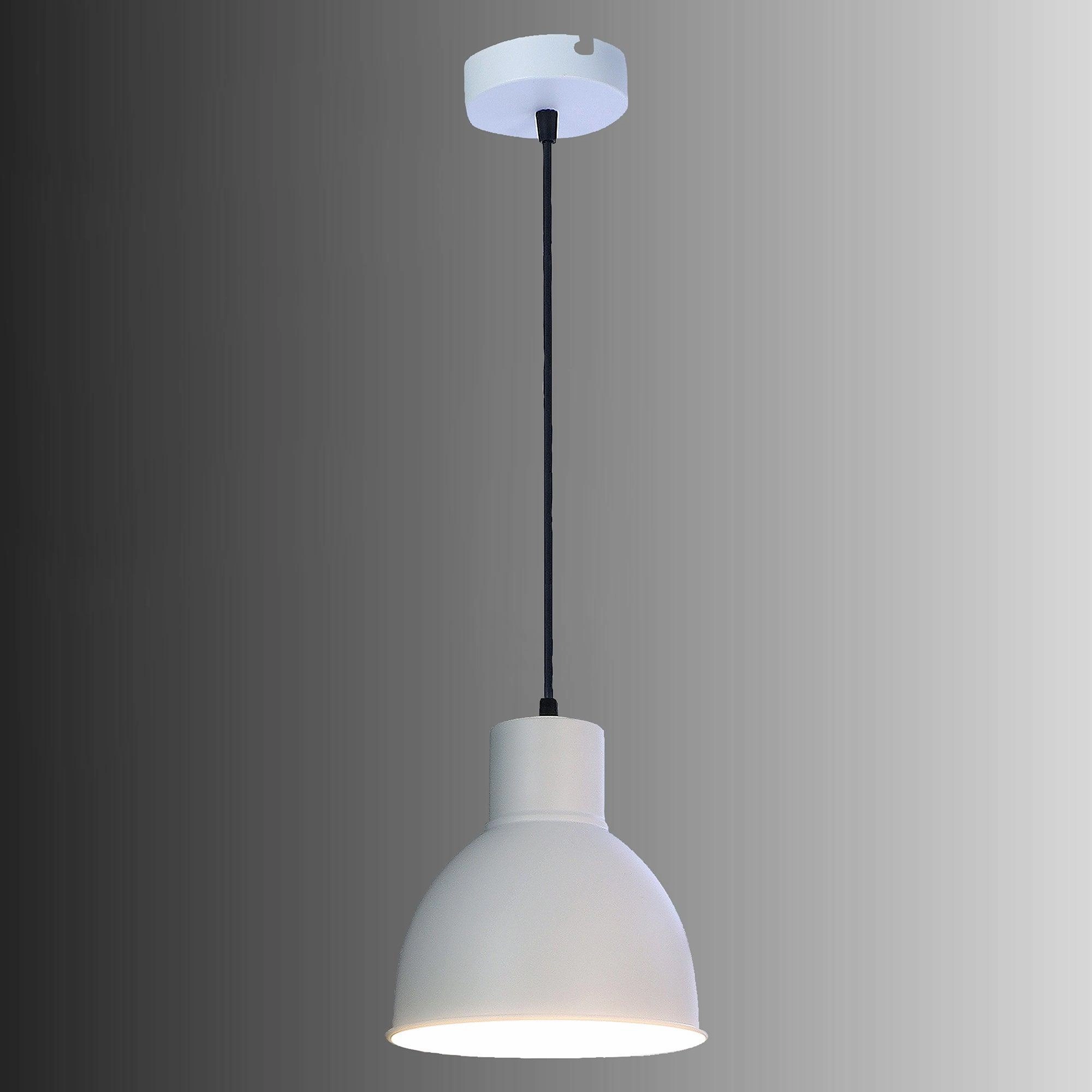 Opi Minimal Pastel Green Metal Single Hanging Light by SS Lightings