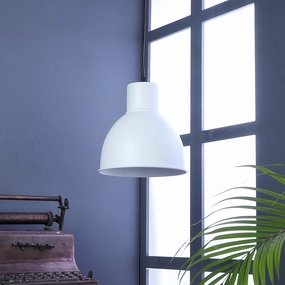 Opi Minimal Pastel Green Metal Single Hanging Light by SS Lightings contemporary ceiling fixture