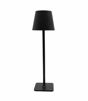 Opladelig LED bordlampe Inde/ude - Sort, touch dmpbar, CCT, IP54 udendrs - Lampeagenten ambient lighting fixture