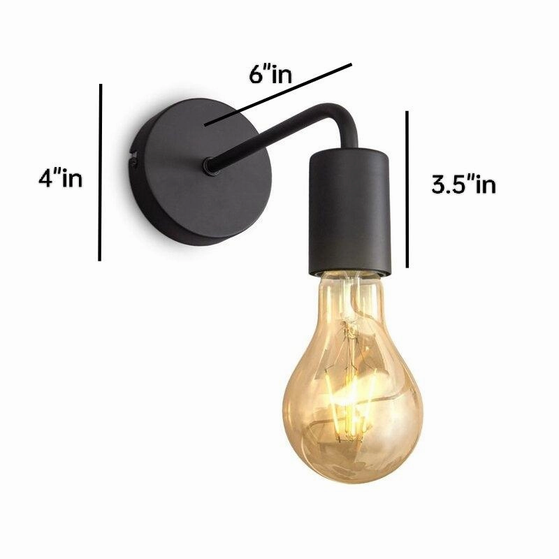 Ostaria Wall Sconce Black