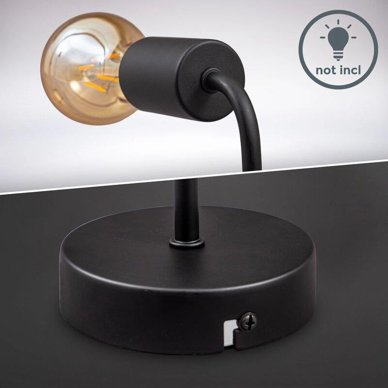 Ostaria Wall Sconce Black
