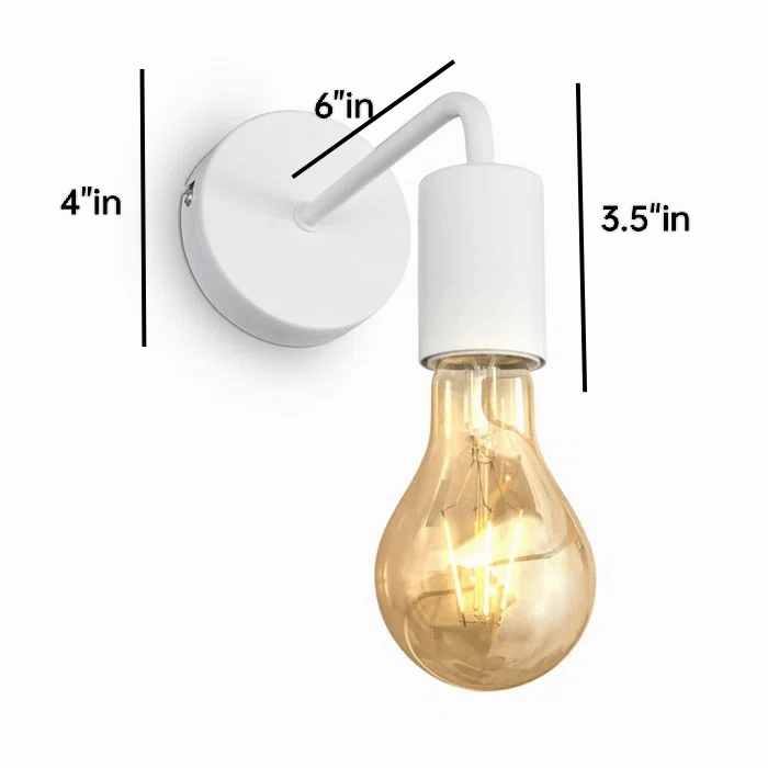 Ostaria Wall Sconce White