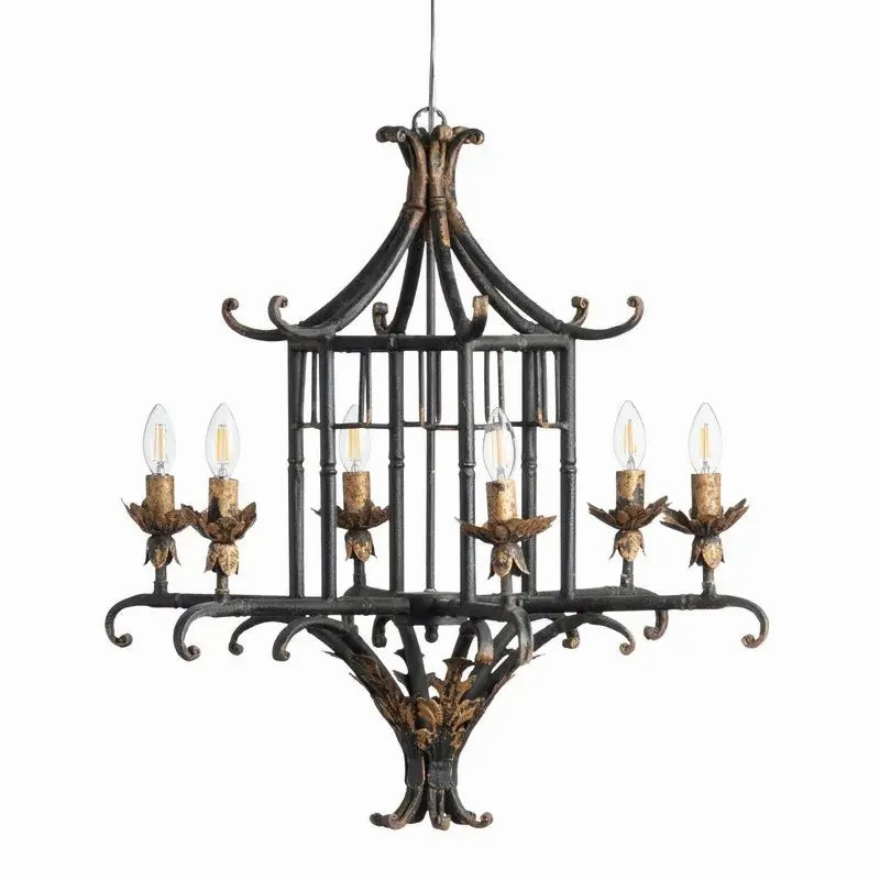 Pagoda Chandelier