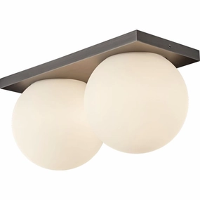 PALLA DOBBELT LOFTSLAMPE C2135 TITANIUM DTW LED - ANTIDARK ceramic table lamp