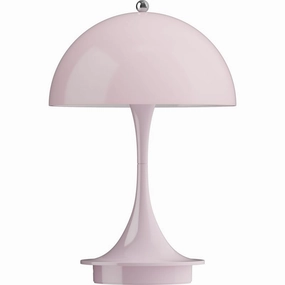 PANTHELLA 160 PORTABLE V3 - OPAL PALE ROSE ambient lighting fixture