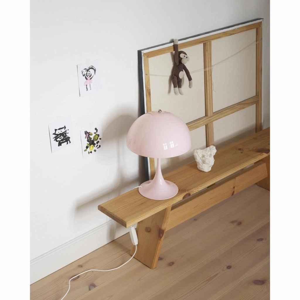 PANTHELLA 250 - BORDLAMPE - PALE ROSE AKRYL