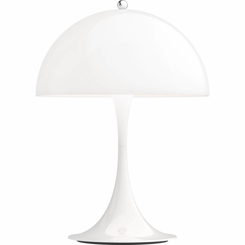 PANTHELLA 250 - PORTABLE BORDLAMPE - HVID OPALT AKRYL ambient lighting fixture