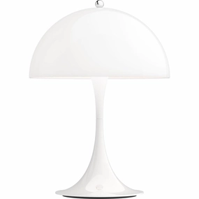 PANTHELLA 250 - PORTABLE BORDLAMPE - HVID OPALT AKRYL ambient lighting fixture