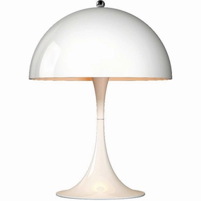 Panthella Mini V2 - Bordlampe - Hvid ambient lighting fixture
