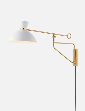 Patterson Plug-In Sconce minimalist reading light