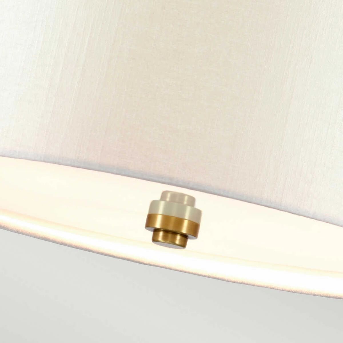 Pearce 18" Pendant with Brass Ceiling Pan Designers Light Box