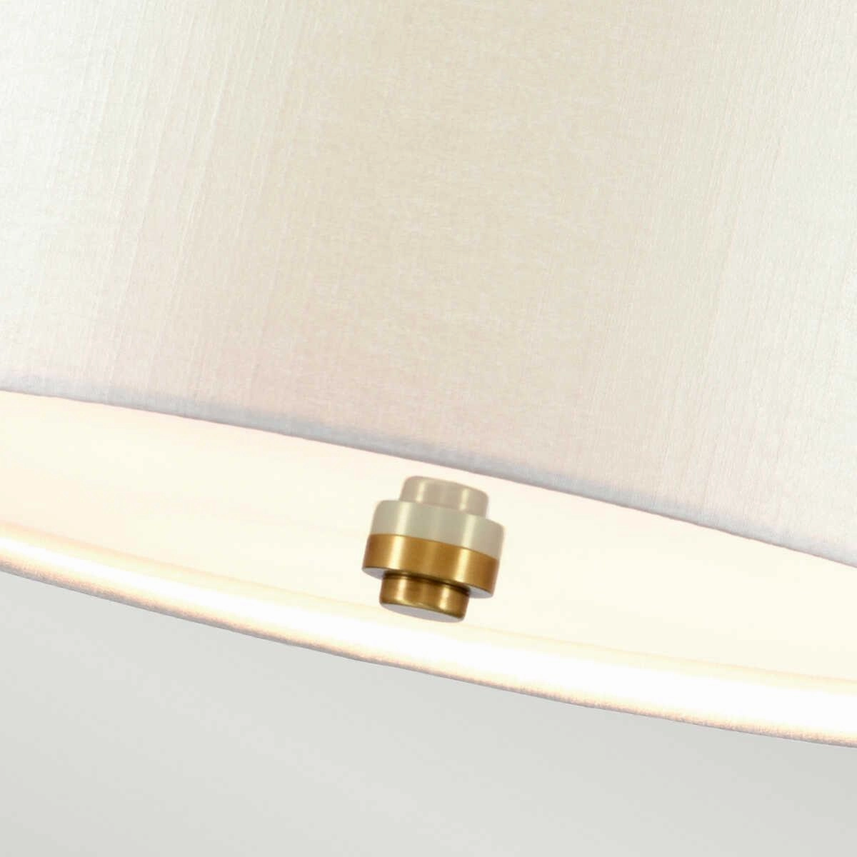 Pearce 30" Pendant - Brass Ceiling Pan Designers Light Box