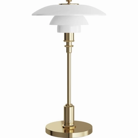 PH 2/1 PORTABLE - MESSING METALLISERET LED BORDLAMPE ambient lighting fixture