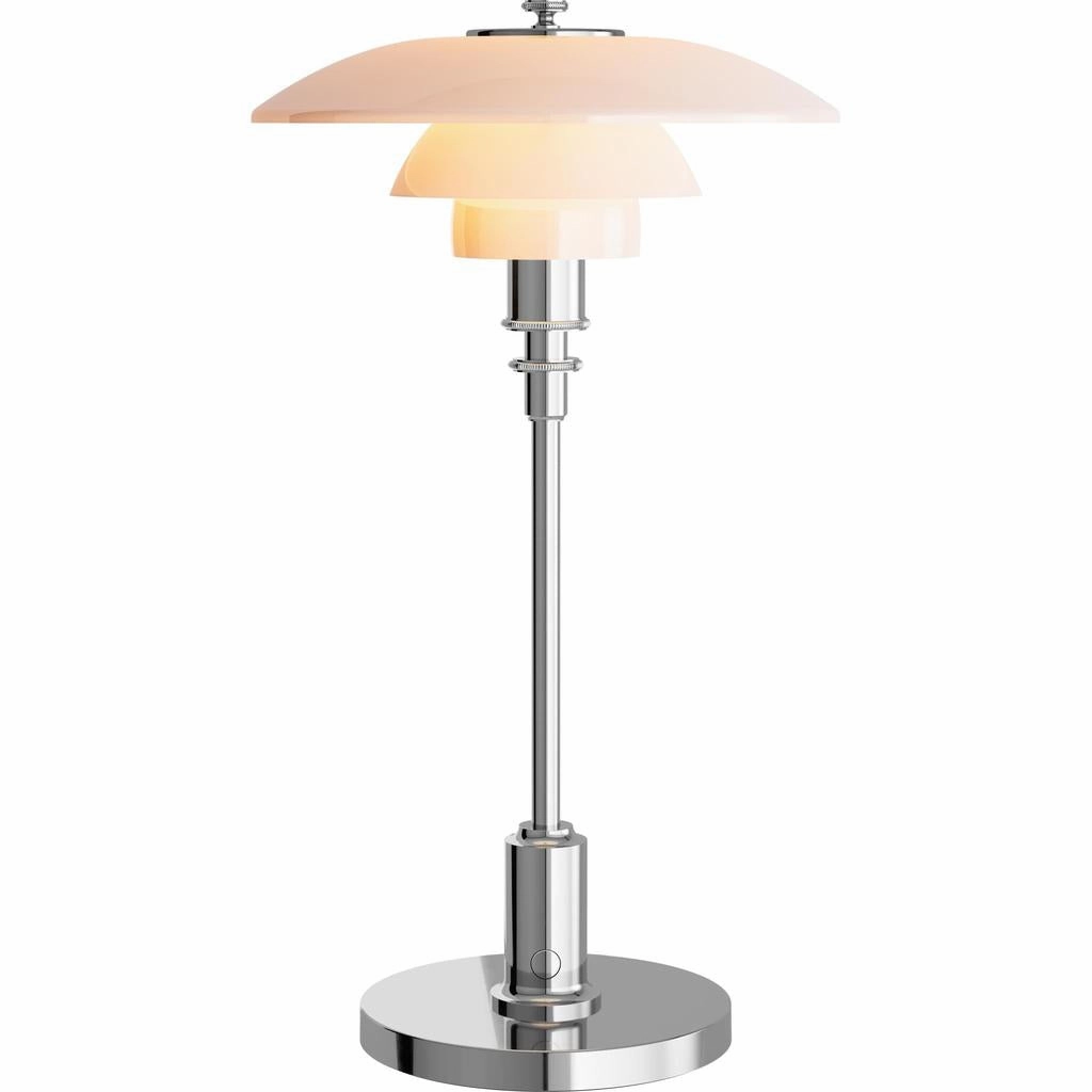 PH 2/1 PORTABLE - POLERET KROM LED BORDLAMPE