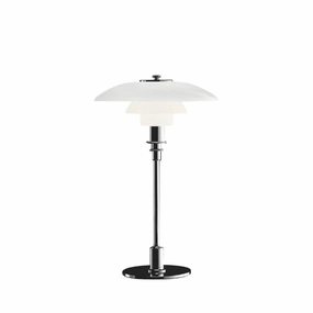 PH 3/2 - Bordlampe - Hjglansforkromet ambient lighting fixture