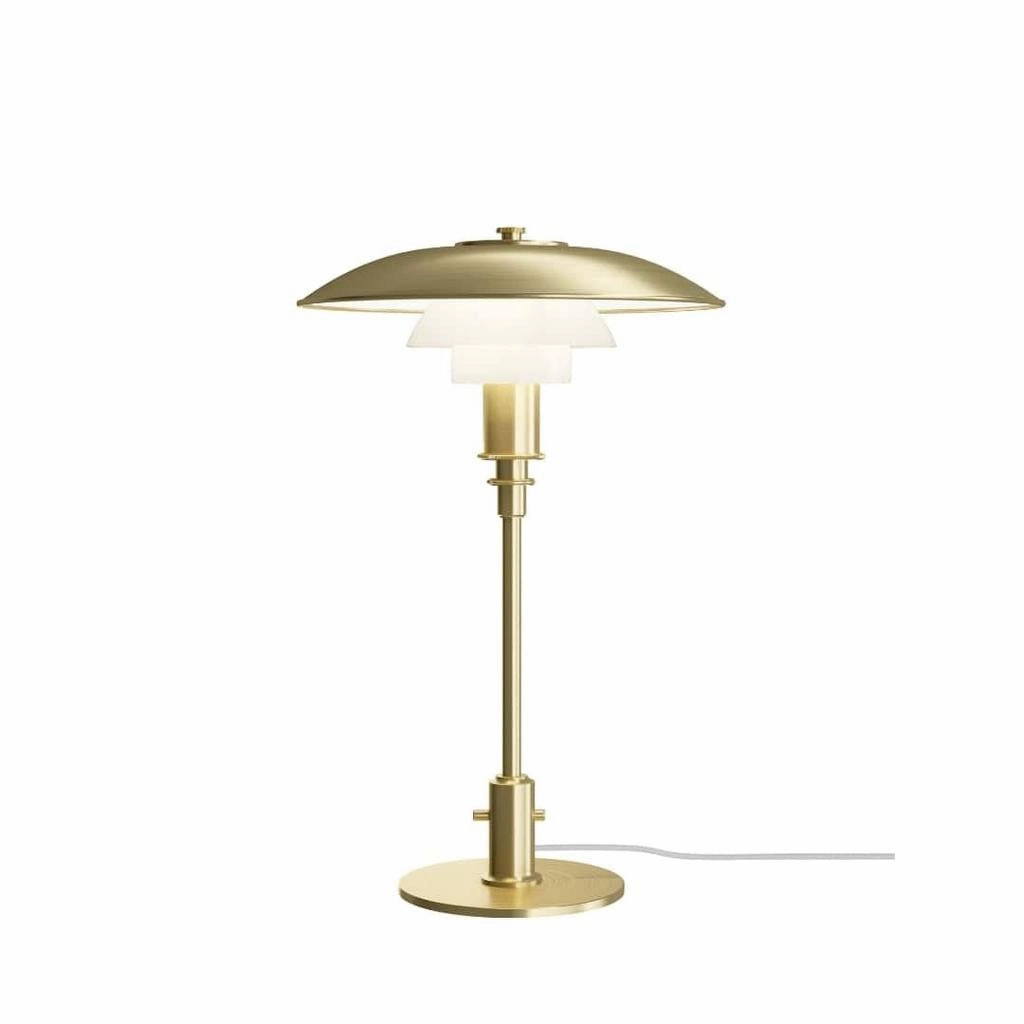 PH 3/2 Messing Opal Glas Bord - Limited Edition fra 2022 - Bordlampe ambient lighting fixture
