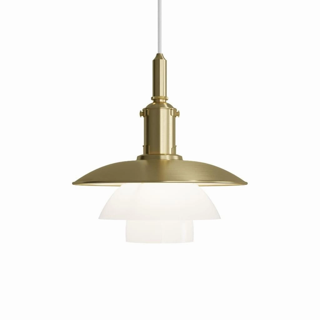 PH 3/3 Messing Opal Glas Pendel - Limited Edition fra 2022 flush mount chandelier