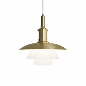 PH 3/3 Messing Opal Glas Pendel - Limited Edition fra 2022 flush mount chandelier