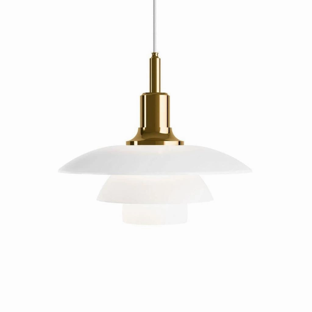 PH 3/3 pendel - Messing - Louis Poulsen flush mount chandelier