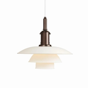 PH 3-3 Pendel Hvid decorative wall light fixture