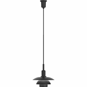PH 3/3 PENDEL SORT METALLISERET E27 - LOUIS POULSEN decorative wall light fixture