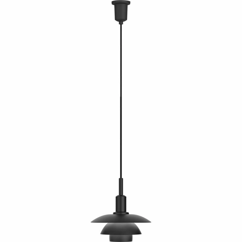 PH 3/3 PENDEL SORT METALLISERET E27 - LOUIS POULSEN decorative wall light fixture
