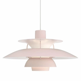 PH 5 - Pendel - Monochrome Sart Rosa decorative wall light fixture