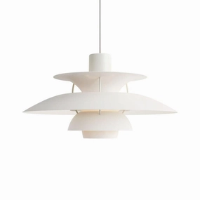 PH 5 - Pendel - Monokrom Hvid - Louis Poulsen decorative wall light fixture