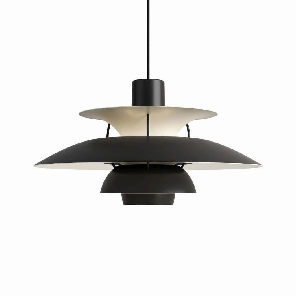 PH 5 - Pendel - Monokrom Sort decorative wall light fixture