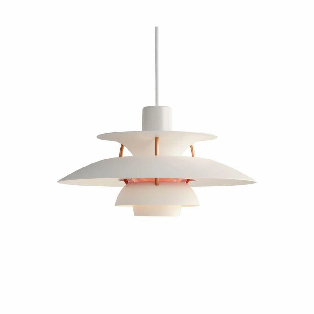 PH 5 Mini - Pendel - Moderne Hvid flush mount chandelier
