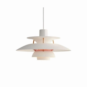 PH 5 Mini - Pendel - Moderne Hvid decorative wall light fixture