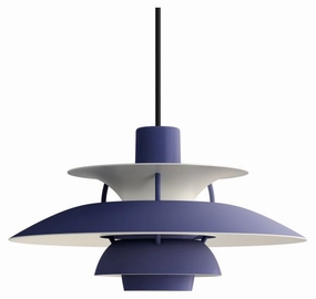 PH 5 MINI - PENDEL - MONOCHROME DUSTY INDIGO decorative wall light fixture