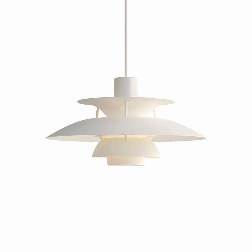 PH 5 Mini - Pendel - Monokrom Hvid decorative wall light fixture